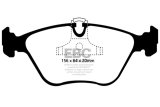 EBC 01-03 BMW 525i 2.5 (E39) Greenstuff Front Brake Pads thumbnail 5