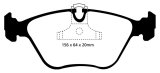 EBC 01-03 BMW 525i 2.5 (E39) Yellowstuff Front Brake Pads thumbnail 1