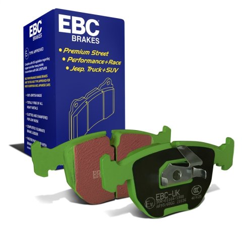 EBC 01-03 BMW 530i 3.0 (E39) Greenstuff Front Brake Pads thumbnail 1