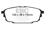 EBC 01-04 Mazda Protege 2.0 (Rear Rotors) Ultimax2 Rear Brake Pads thumbnail 3