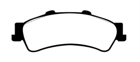 EBC 01-05 Cadillac Deville 4.6 HD Ultimax2 Rear Brake Pads thumbnail 6