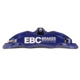 EBC Racing 03-12 Mazda RX-8 Blue Apollo-4 Calipers 355mm Rotors Front Big Brake Kit thumbnail 4