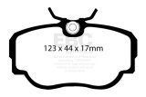 EBC Racing 87-93 BMW 325 (E30) RP-1 Race Front Brake Pads thumbnail 2