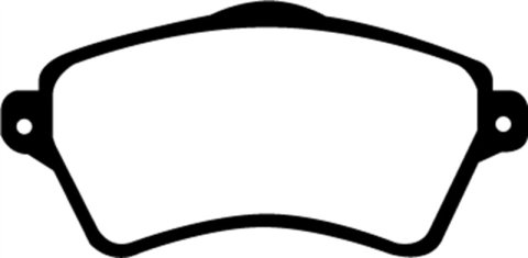 EBC 01-05 Land Rover Freelander 2.5 Greenstuff Front Brake Pads thumbnail 1