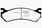 EBC 02 Cadillac Escalade 5.3 (Akebono rear caliper) Ultimax2 Front Brake Pads thumbnail 4
