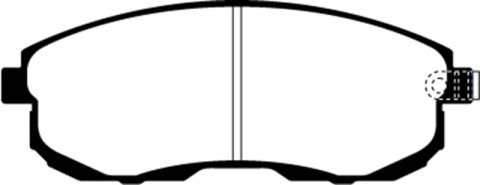 EBC 02-03 Infiniti G20 2.0 Greenstuff Front Brake Pads thumbnail 5