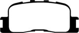 EBC 02-03 Lexus ES300 3.0 Redstuff Rear Brake Pads thumbnail 6