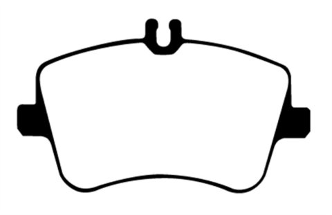 EBC 02-03 Mercedes-Benz C230 (W203) 2.3 Greenstuff Front Brake Pads thumbnail 6