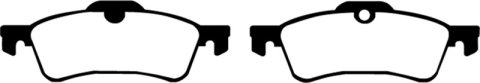 EBC 02-03 Mini Hardtop 1.6 Ultimax2 Rear Brake Pads thumbnail 2
