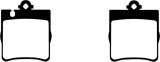 EBC 03 Mercedes-Benz C230 (W203) 2.3 Sport Greenstuff Rear Brake Pads thumbnail 5