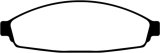 EBC 03+ Ford Crown Victoria 4.6 Ultimax2 Front Brake Pads thumbnail 6