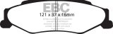 EBC 03-04 Cadillac XLR 4.6 Bluestuff Rear Brake Pads thumbnail 8