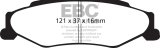 EBC 03-04 Cadillac XLR 4.6 Ultimax2 Rear Brake Pads thumbnail 3