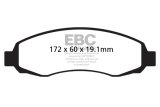 EBC 03-04 Dodge Dakota 2WD 3.7 Yellowstuff Front Brake Pads thumbnail 3