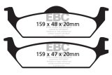 EBC 03-04 Dodge Dakota 2WD 3.9 Greenstuff Rear Brake Pads thumbnail 3