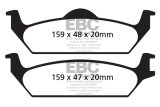 EBC 03-04 Dodge Dakota 2WD 3.9 Greenstuff Rear Brake Pads thumbnail 4
