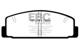 EBC 03-04 Mazda Protege 2.0 Turbo (Mazdaspeed) Redstuff Rear Brake Pads thumbnail 4