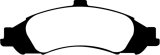 EBC 03-04 Pontiac GTO 5.7 (Solid Rear Rotors) Ultimax2 Front Brake Pads thumbnail 1
