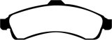 EBC 03-05 Buick Rainier 4.2 Yellowstuff Front Brake Pads thumbnail 1
