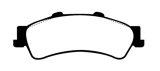 EBC 03-05 Chevrolet Astro Van 2WD Greenstuff Rear Brake Pads thumbnail 6
