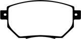 EBC 03-05 Infiniti FX35 3.5 Ultimax2 Front Brake Pads thumbnail 6