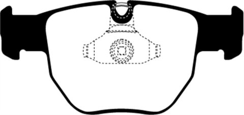 EBC 03-05 Land Rover Range Rover 4.4 Greenstuff Front Brake Pads thumbnail 6