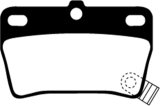 EBC 03-05 Toyota RAV 4 2.4 Greenstuff Rear Brake Pads thumbnail 2