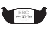 EBC 03-06 Lincoln Aviator 4.6 Yellowstuff Rear Brake Pads thumbnail 5