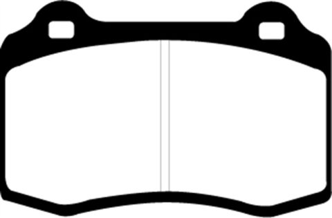 EBC 03-07 Volvo S60 2.5 Turbo R Greenstuff Rear Brake Pads thumbnail 5