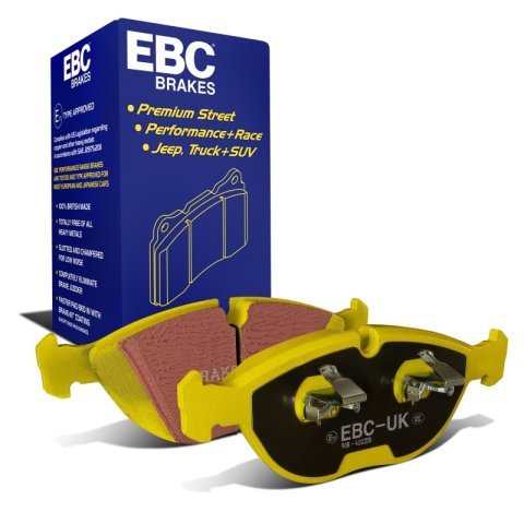 EBC 04-06 Audi TT Quattro 3.2 Yellowstuff Front Brake Pads thumbnail 2