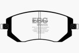 EBC 04-06 Saab 9-2X 2.0 Turbo Greenstuff Front Brake Pads thumbnail 1