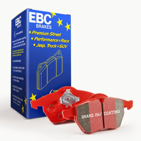 EBC 04-07 Ford Five Hundred 3.0 Redstuff Front Brake Pads thumbnail 4