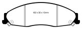 EBC 05-08 Pontiac Grand Prix 5.3 Yellowstuff Front Brake Pads thumbnail 1