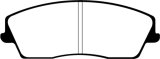EBC 05-09 Chrysler 300 2.7 Greenstuff Front Brake Pads thumbnail 5