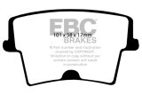 EBC 05-09 Chrysler 300 2.7 Greenstuff Rear Brake Pads thumbnail 2