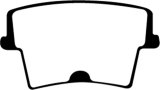 EBC 05-09 Chrysler 300 2.7 Greenstuff Rear Brake Pads thumbnail 5