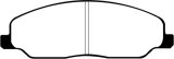 EBC 05-10 Ford Mustang 4.0 Greenstuff Front Brake Pads thumbnail 5