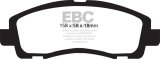 EBC 05-14 Honda Ridgeline 3.5 Extra Duty Front Brake Pads thumbnail 3