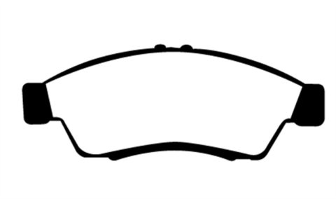 EBC 06-07 Suzuki Aerio 2.3 Greenstuff Front Brake Pads thumbnail 4