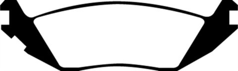 EBC 06-09 Chrysler Aspen 4.7 Greenstuff Rear Brake Pads thumbnail 6