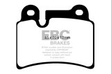 EBC 06-09 Volkswagen Touareg 3.6 (2 pin holes at top of backplate) Yellowstuff Rear Brake Pads thumbnail 5