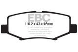 EBC 06-11 Dodge Nitro 3.7 Ultimax2 Rear Brake Pads thumbnail 3