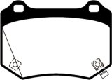 EBC 18+ WRX STI Yellowstuff Rear Brake Pads thumbnail 7