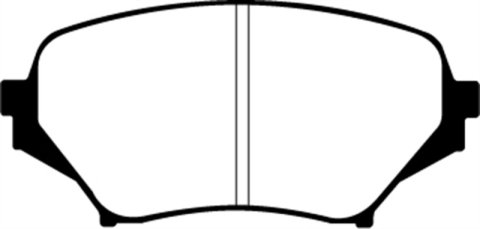 EBC 06-15 Mazda Miata MX5 2.0 Redstuff Front Brake Pads thumbnail 7