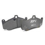 EBC Racing 10-12 Porsche 911 (997) GT3 (Cast Iron Rotors Only) RP-1 Race Front Brake Pads thumbnail 1