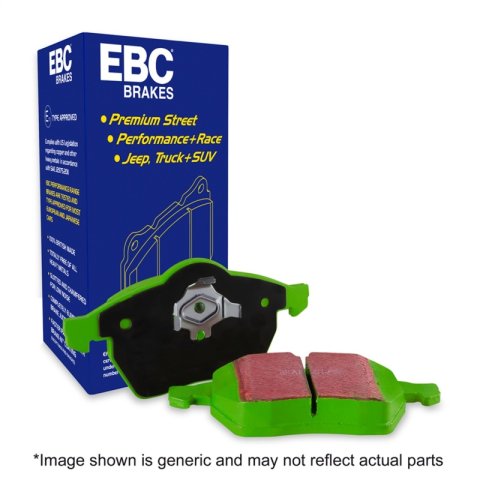 EBC 07-08 Hyundai Elantra 2.0 Greenstuff Front Brake Pads thumbnail 4
