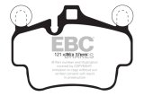 EBC 07-08 Porsche 911 (997) (Cast Iron Rotor only) 3.6 Carrera 2 Redstuff Front Brake Pads thumbnail 5