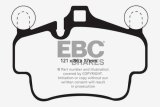 EBC 07-08 Porsche 911 (997) (Cast Iron Rotor only) 3.6 Carrera 2 Yellowstuff Front Brake Pads thumbnail 7