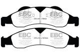 EBC 07-09 Ford Expedition 5.4 2WD Greenstuff Front Brake Pads thumbnail 3