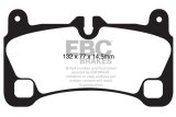 EBC 08 Porsche Cayenne 4.8 Turbo Extra Duty Rear Brake Pads thumbnail 4